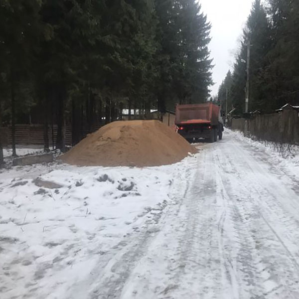 Зберігання сипких матеріалів у зимовий час