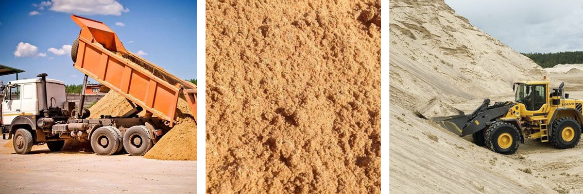 Купить песок строительный